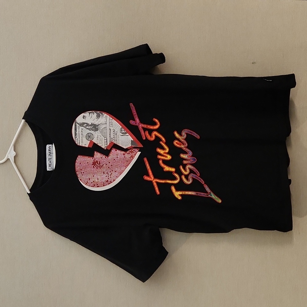 CREATE 2MRW Trust Issues Shirt Size XXL